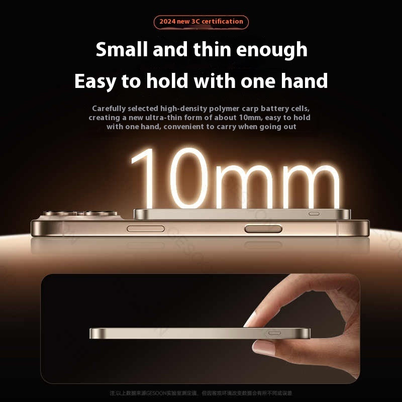 Small Portable Large Capacity Mini Magnetic Power Bank