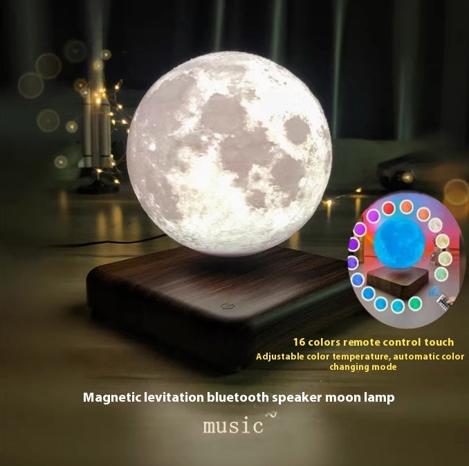 Magnetic Levitation Planet Light Bluetooth Speaker