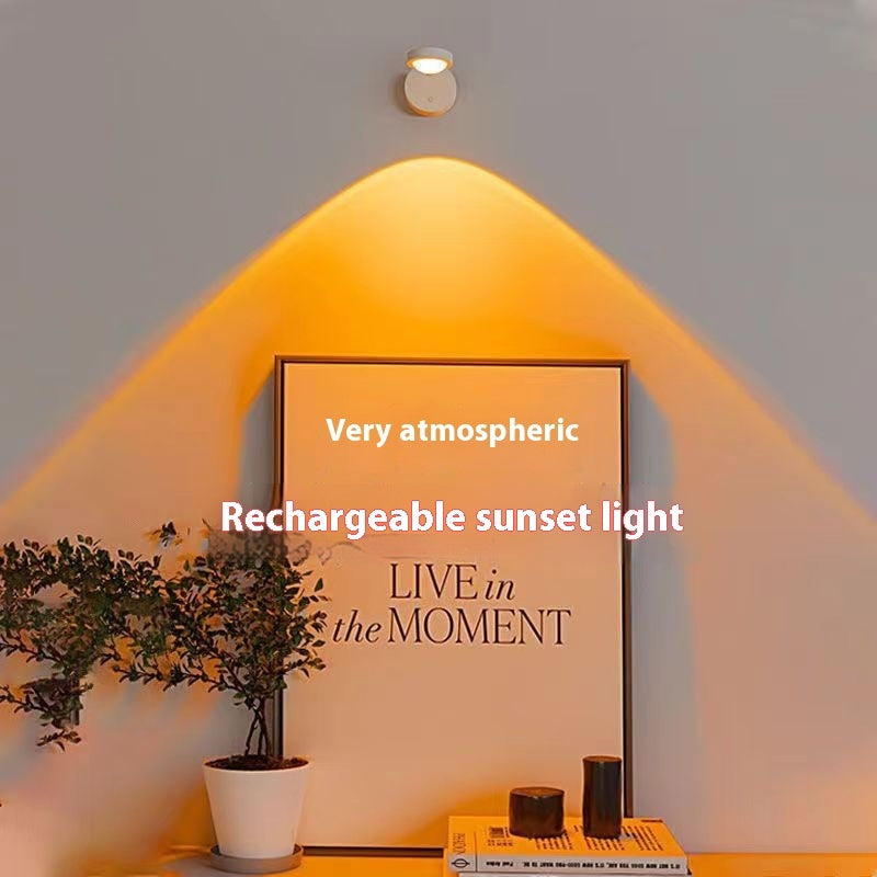 Hanging Rechargeable Sunset Sunset Light Movable Small Night Lamp